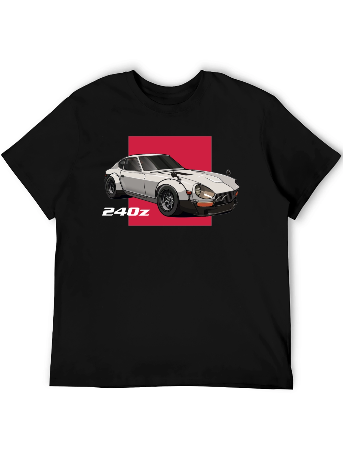 240z Car Graphic T-Shirt - Classic Automotive Design