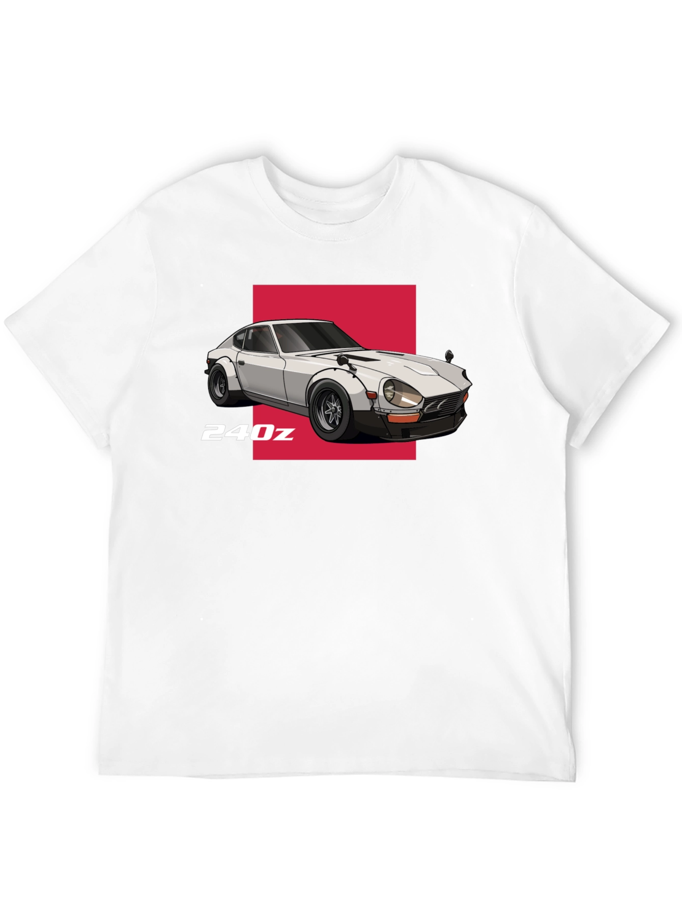 240z Car Graphic T-Shirt - Classic Automotive Design