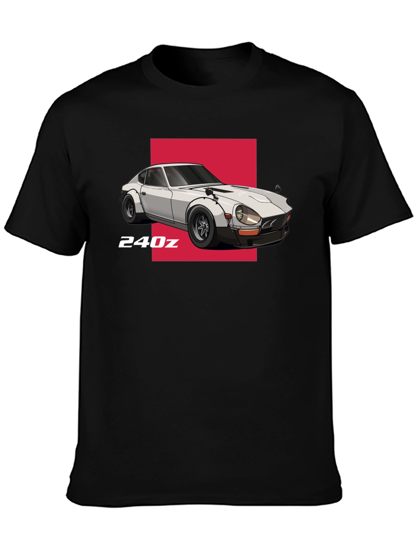 240z Car Graphic T-Shirt - Classic Automotive Design