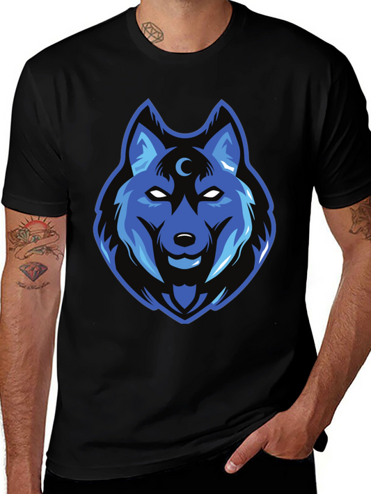 Wolf Moon T-Shirt - Cool Graphic Tee