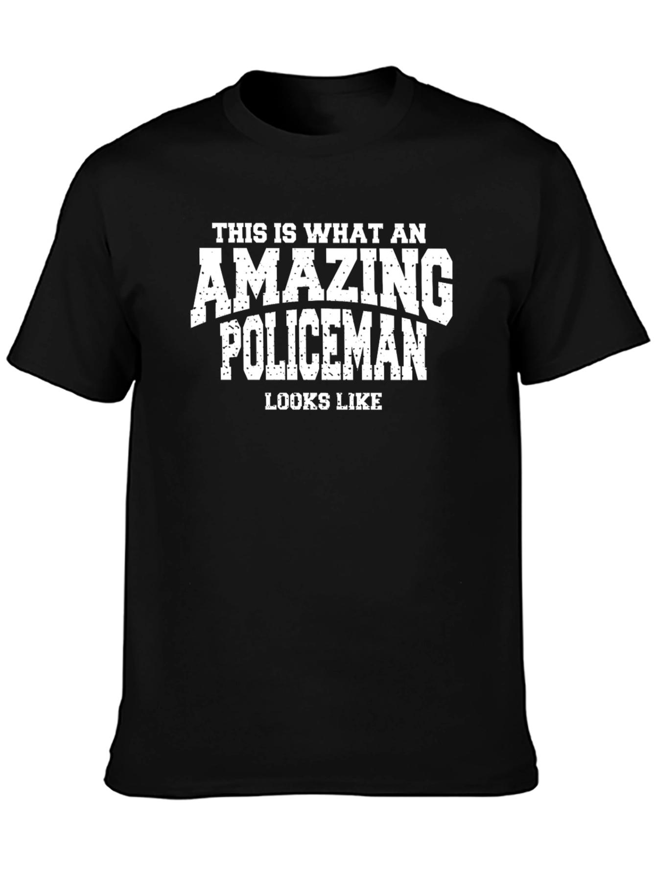 Amazing Policeman Graphic T-Shirt