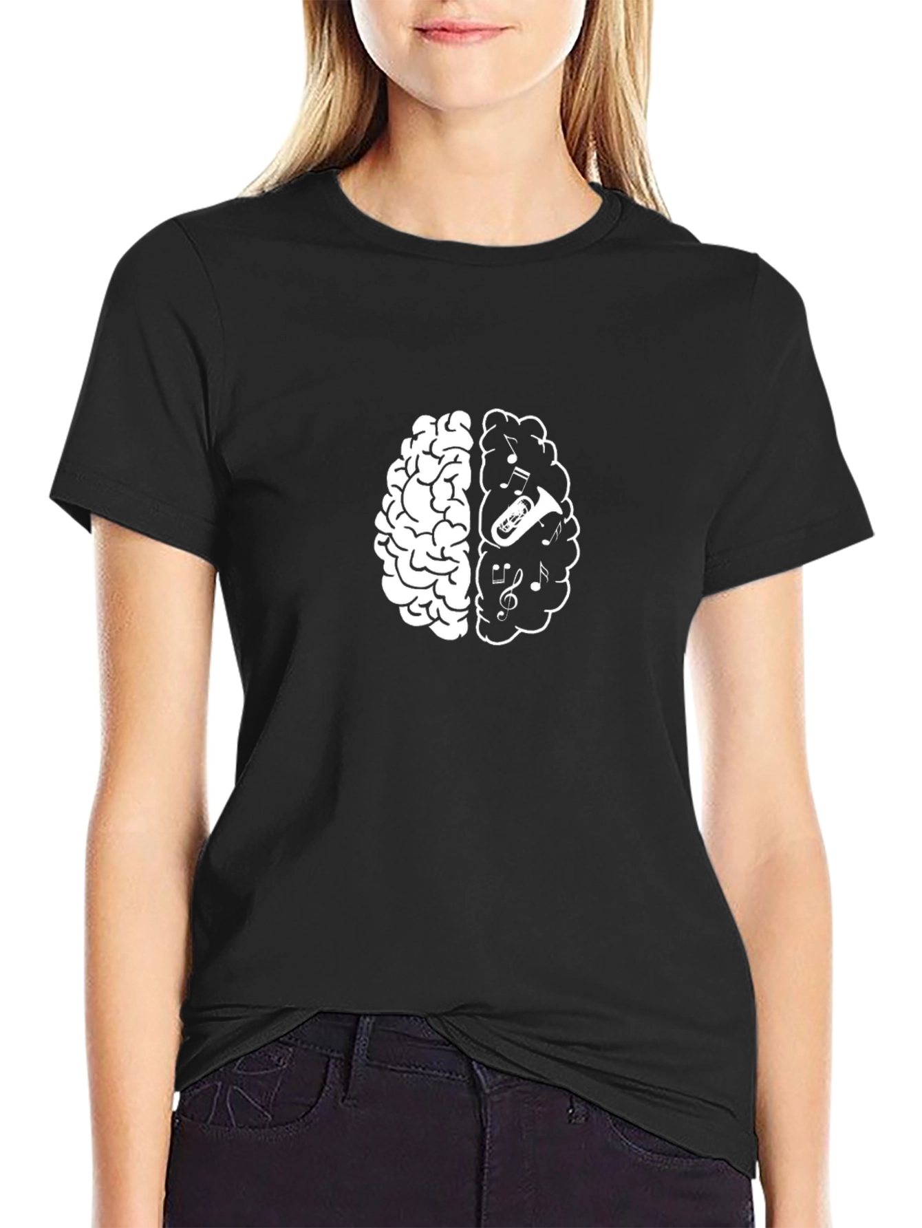 Brain Music T-Shirt - Creative Mind Tee