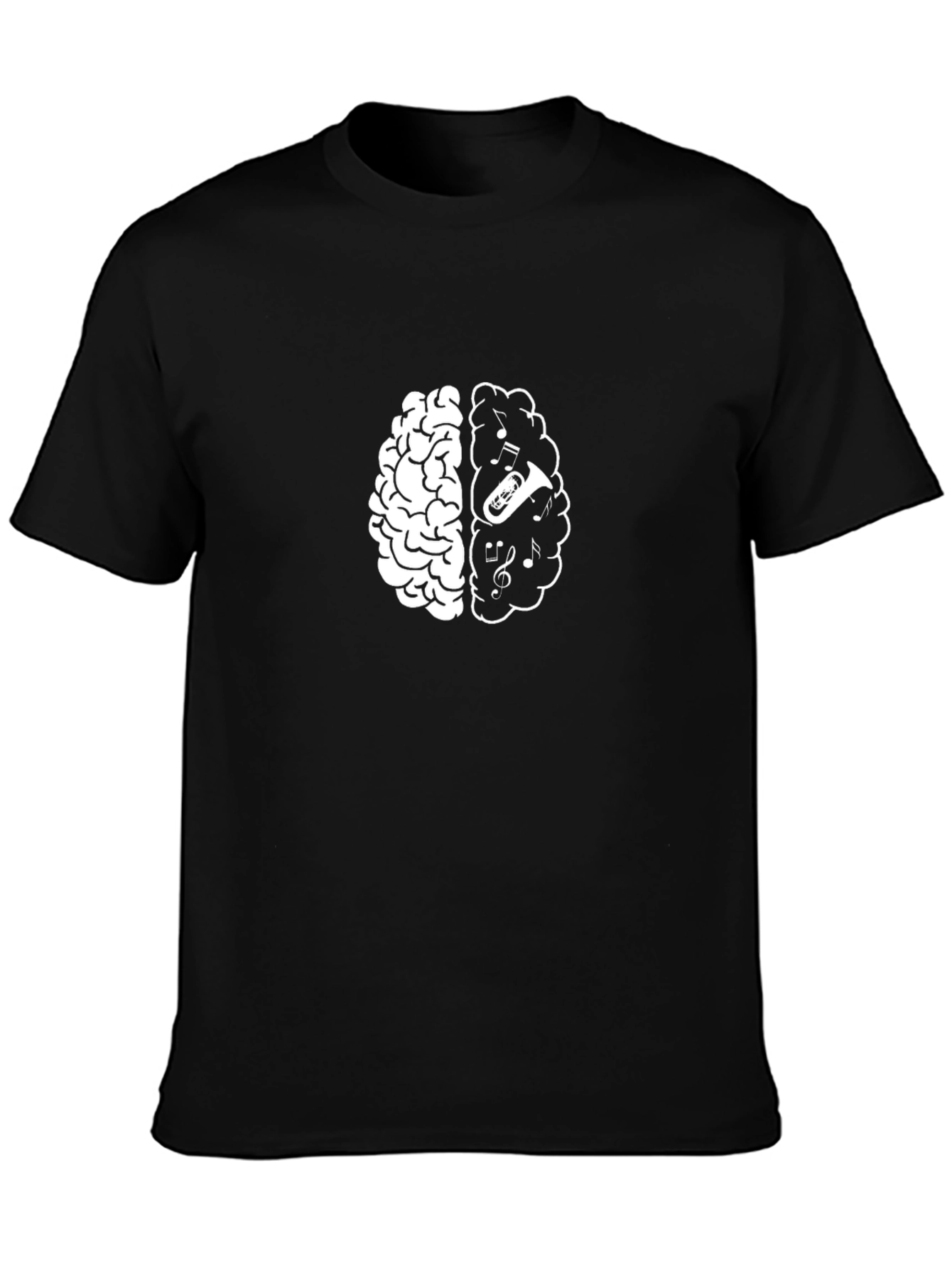 Brain Music T-Shirt - Creative Mind Tee