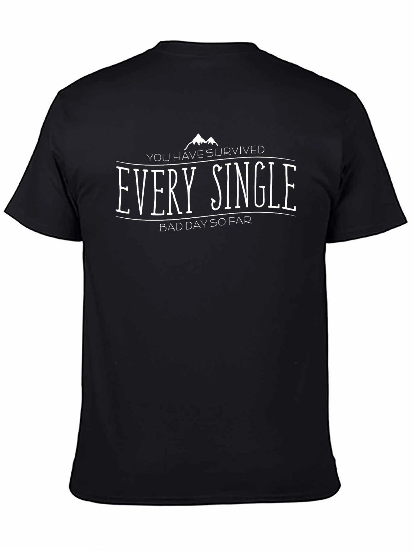 You Have Survived Every Single Bad Day T-Shirt