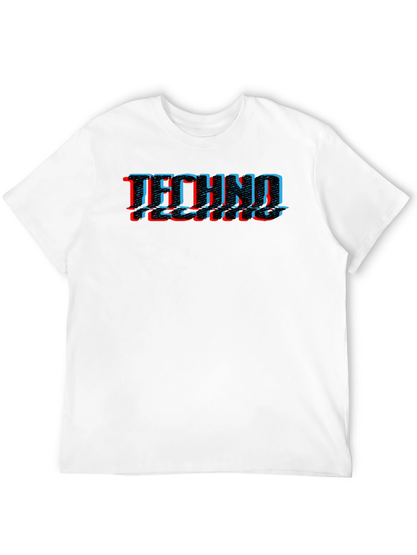 Techno Glitch T-Shirt - Modern Rave Apparel