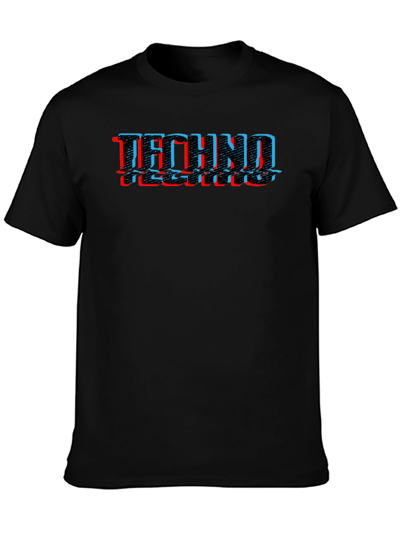 Techno Glitch T-Shirt - Modern Rave Apparel