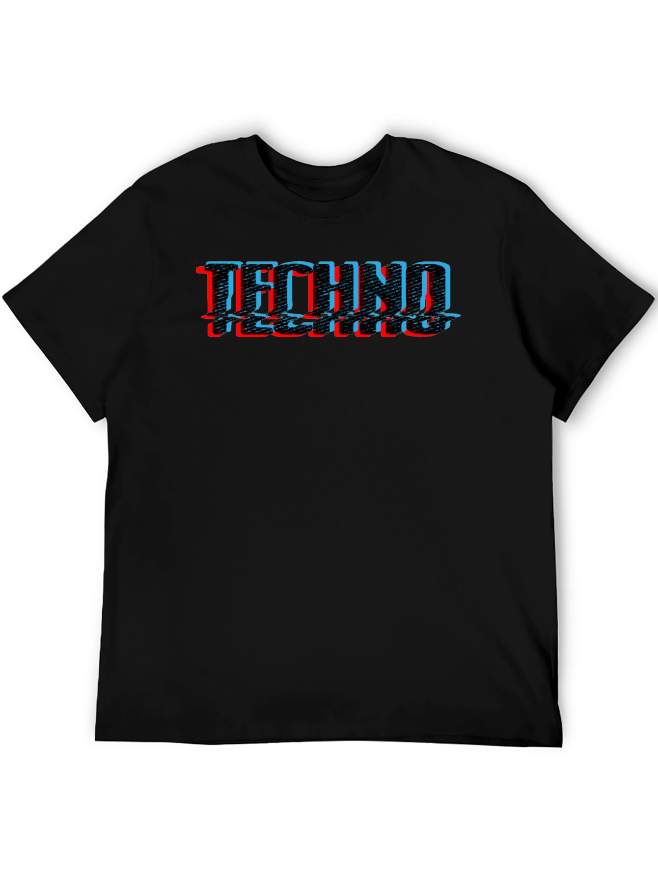 Techno Glitch T-Shirt - Modern Rave Apparel