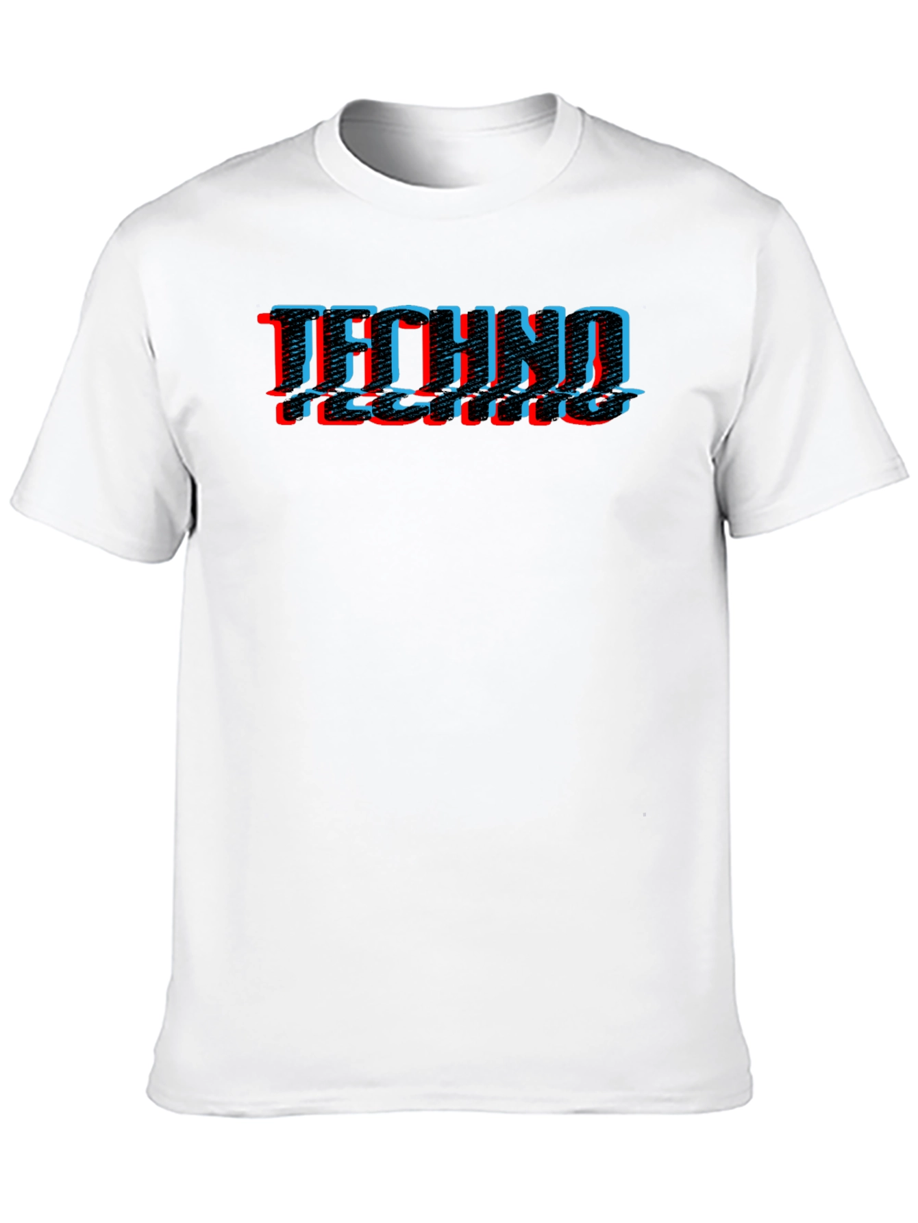 Techno Glitch T-Shirt - Modern Rave Apparel