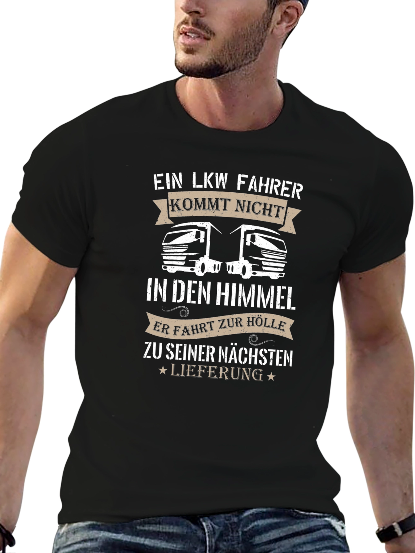 Truck Driver T-Shirt - Funny German Saying