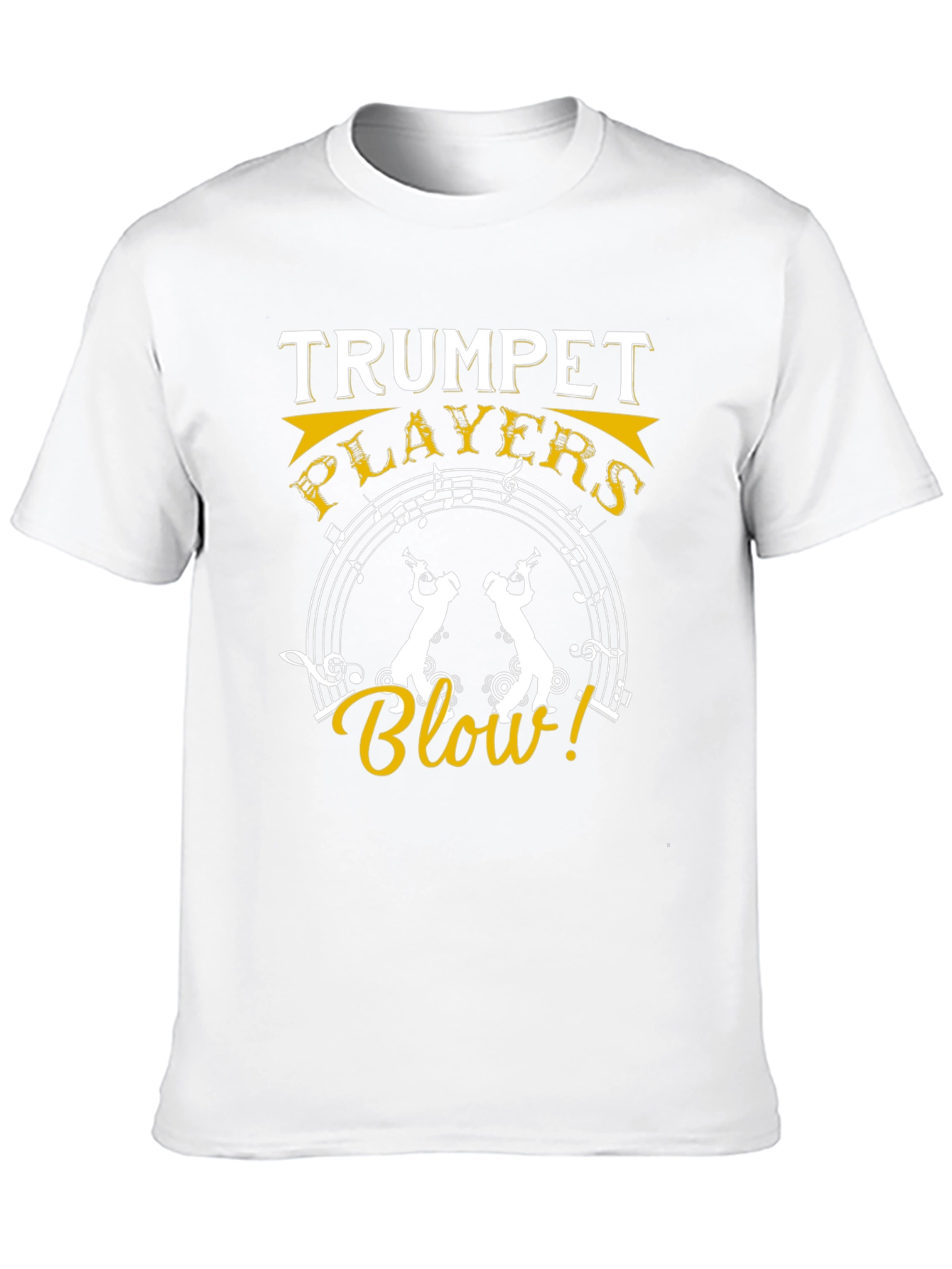 Trumpet Players Blow! Graphic T-Shirt