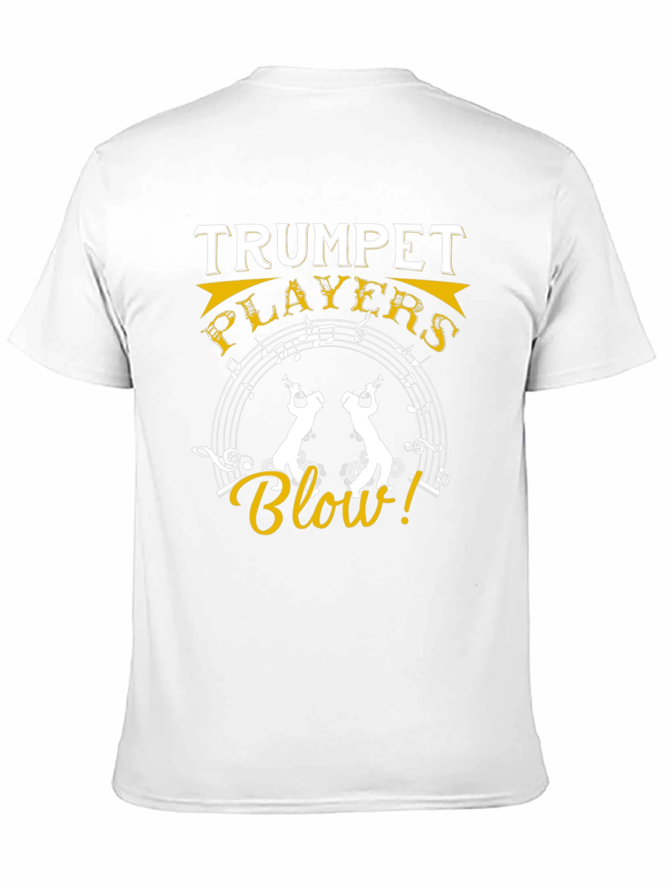 Trumpet Players Blow! Graphic T-Shirt