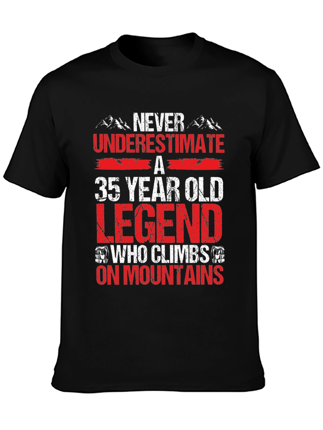 35 Year Old Legend Mountain Climber T-Shirt