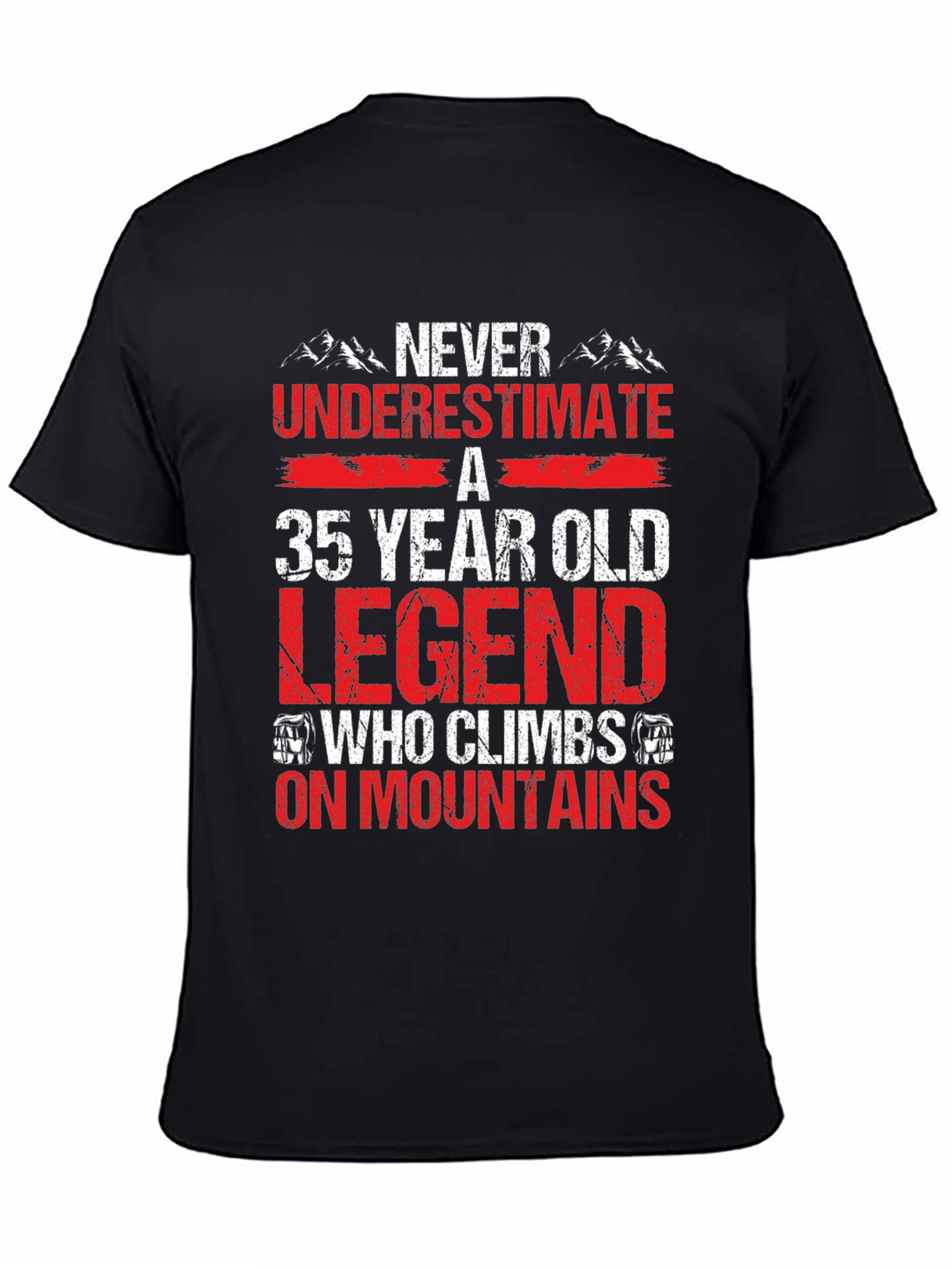35 Year Old Legend Mountain Climber T-Shirt