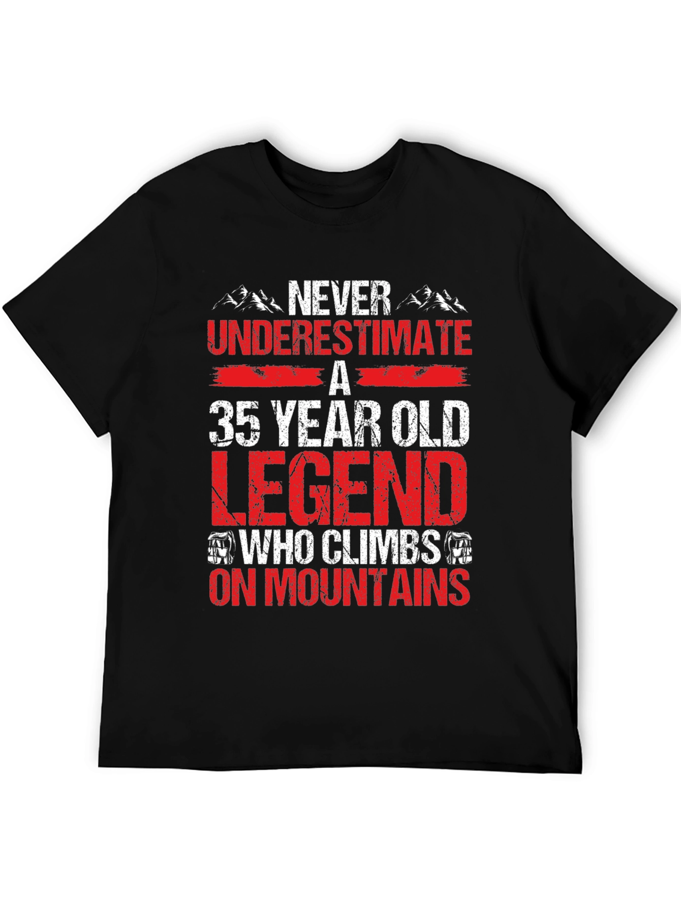35 Year Old Legend Mountain Climber T-Shirt