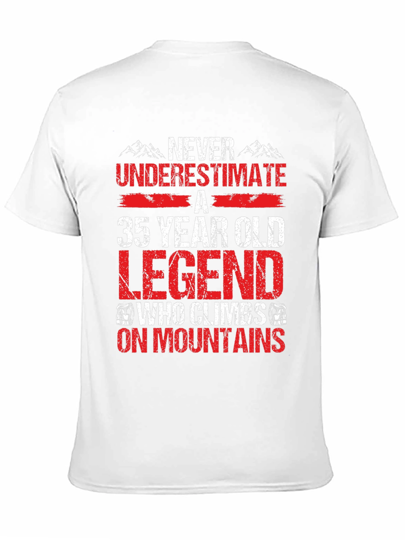 35 Year Old Legend Mountain Climber T-Shirt