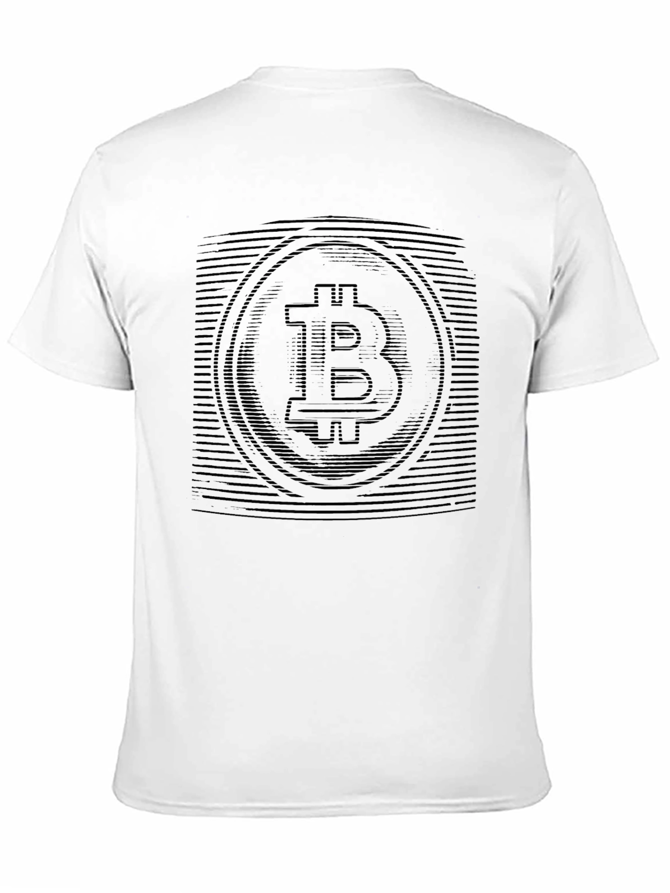 Bitcoin Crypto Black Graphic Tee Shirt