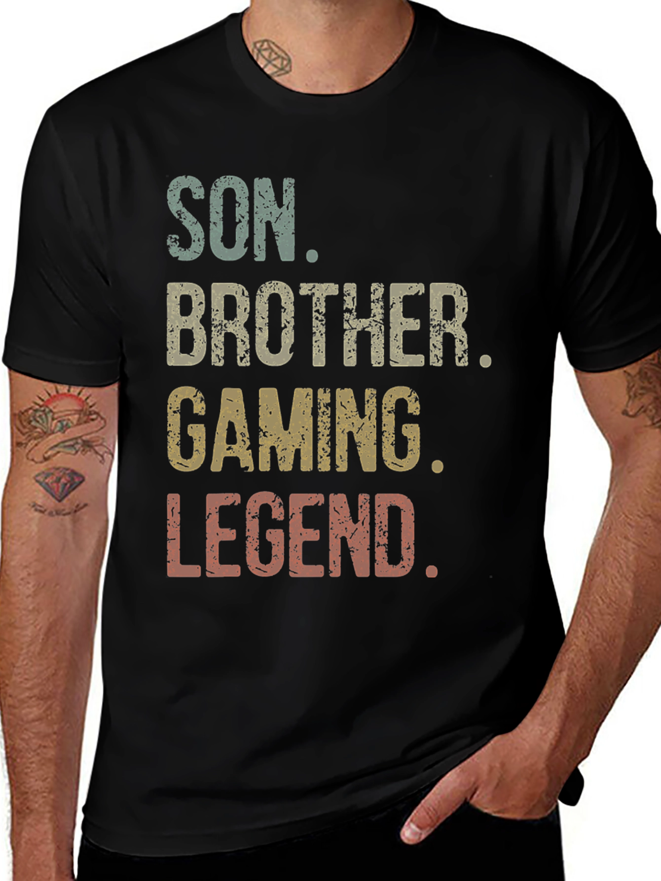 Son Brother Gaming Legend T-Shirt - Gamer Gift