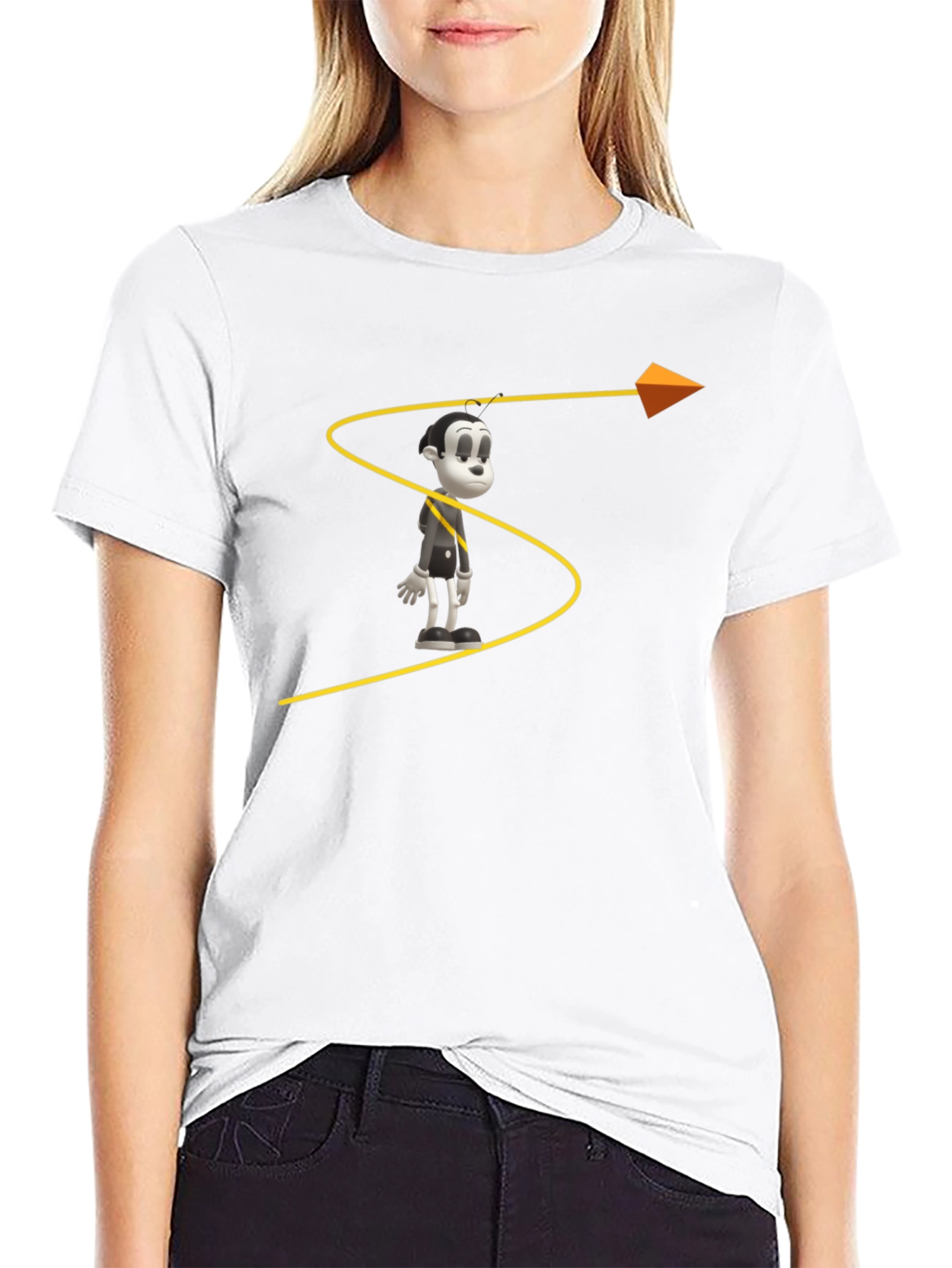 Whimsical Cartoon Character T-Shirt