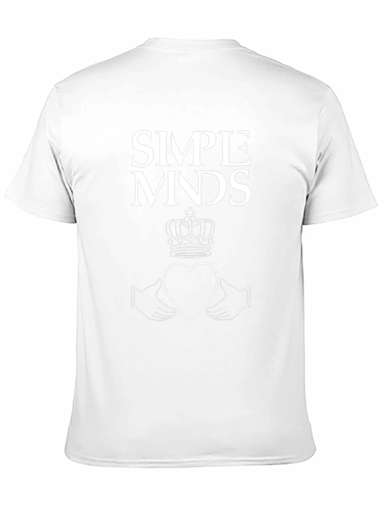 Simple Minds Band Graphic Black T-Shirt