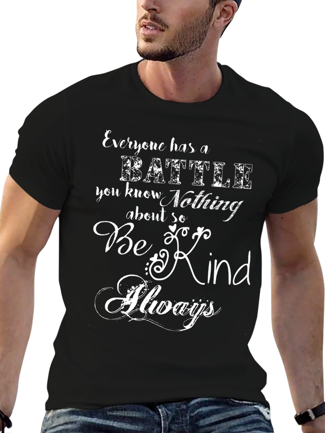 Be Kind Always Black T-Shirt