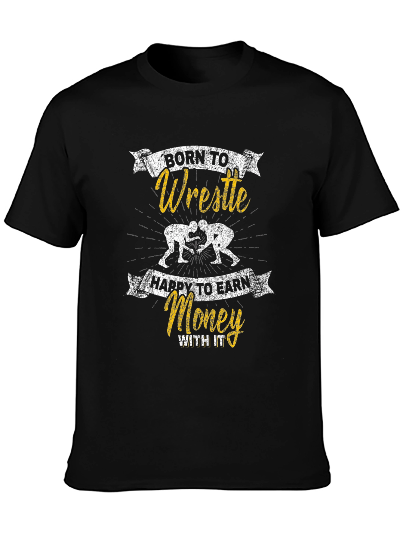 Born to Wrestle Graphic T-Shirt