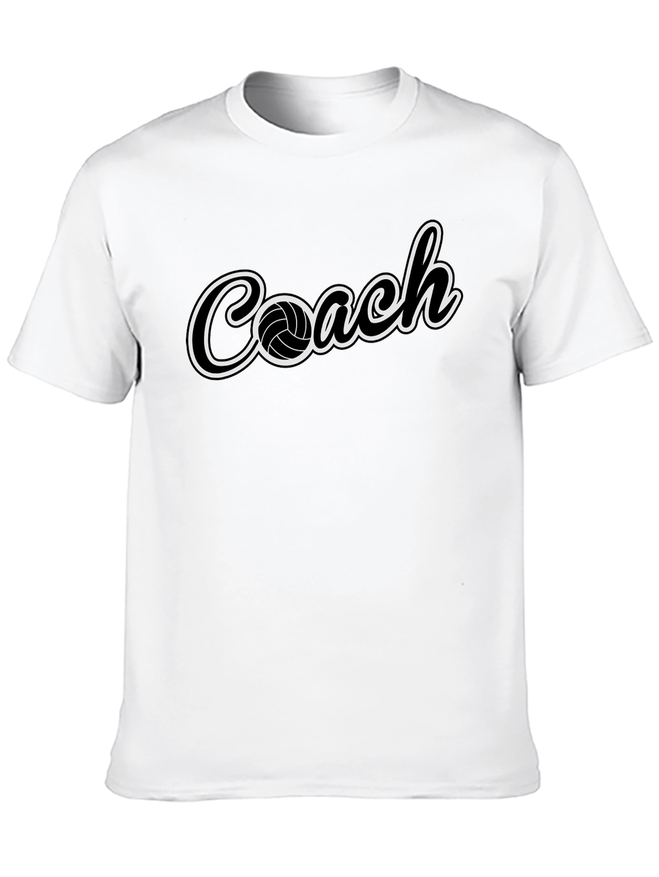 Volleyball Coach T-Shirt - Sporty Graphic Tee