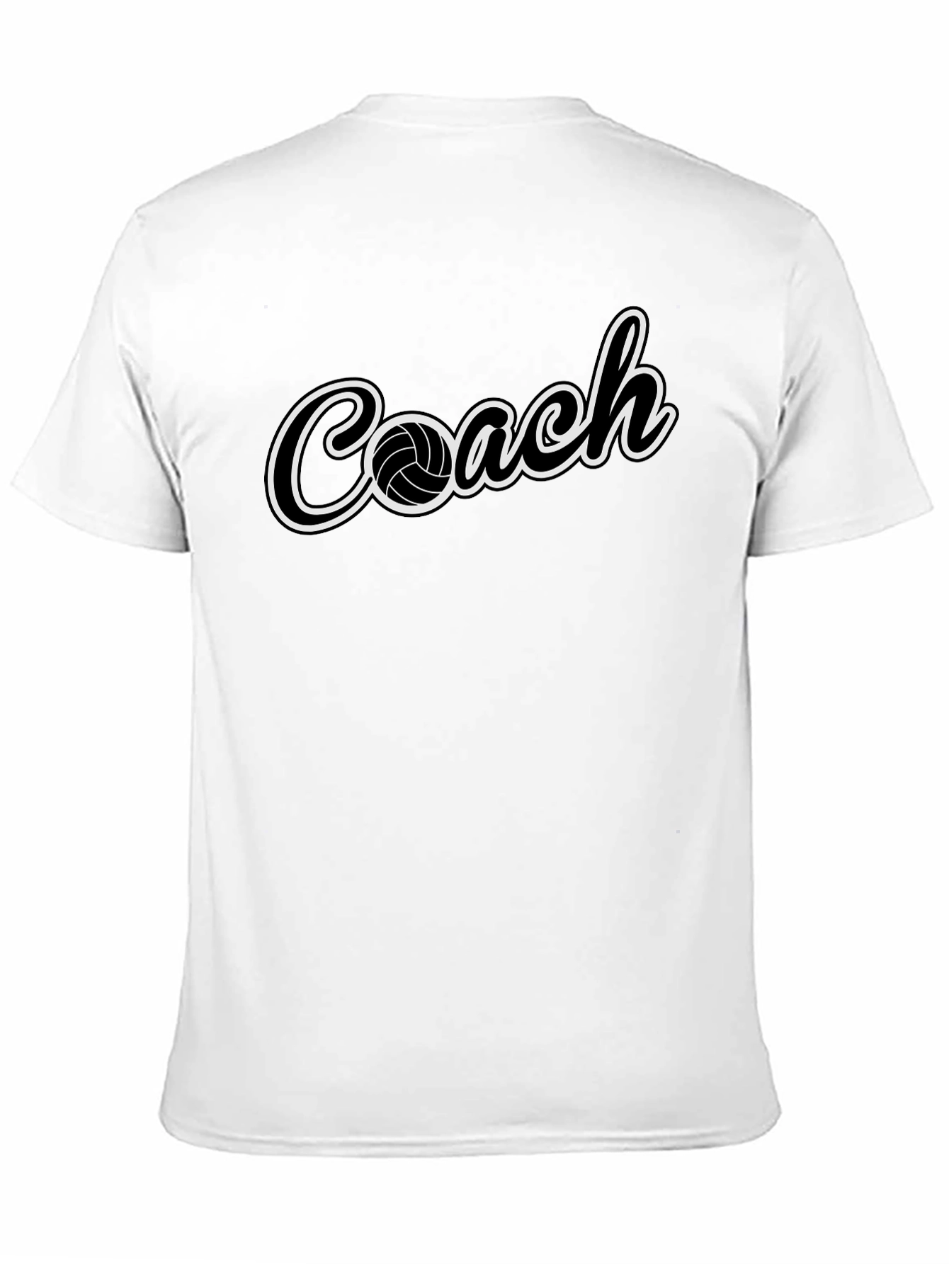 Volleyball Coach T-Shirt - Sporty Graphic Tee