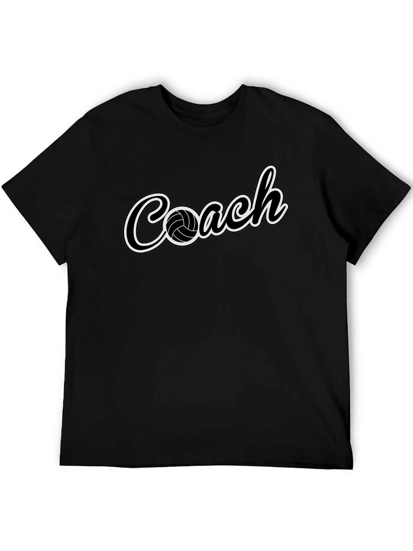 Volleyball Coach T-Shirt - Sporty Graphic Tee