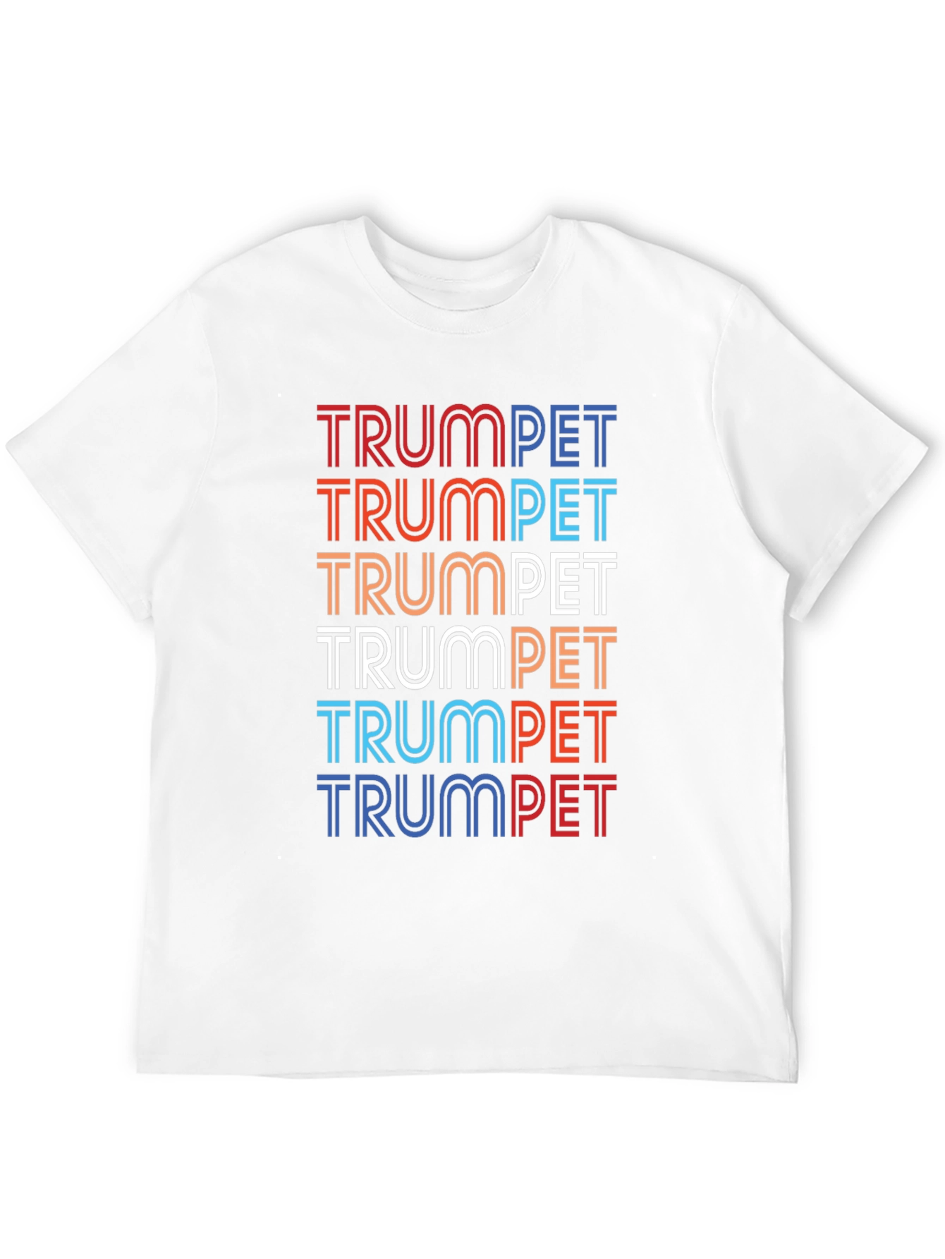 Retro Trumpet Graphic Tee - Musicians Black T-Shirt