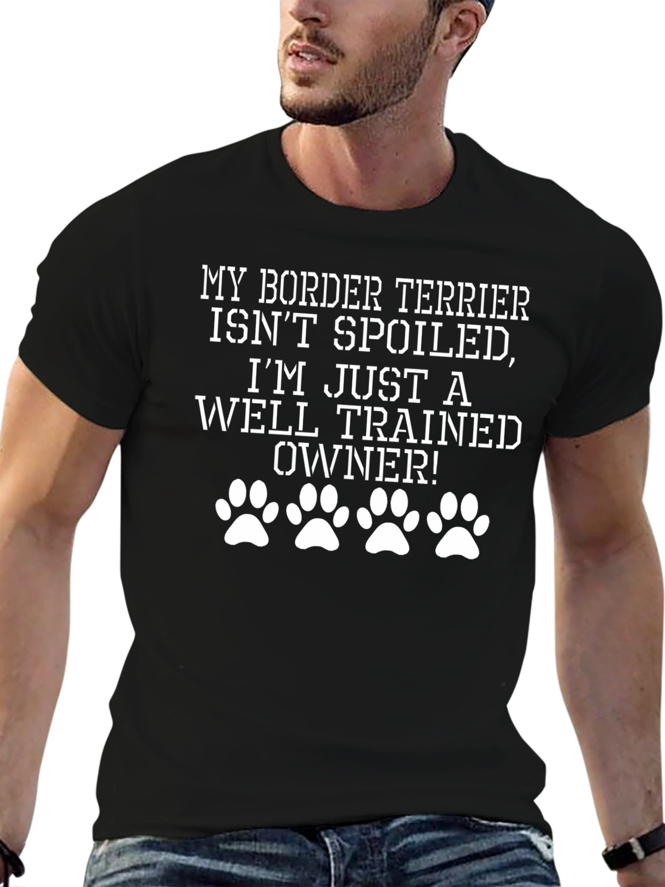 Border Terrier Owner T-Shirt - Well Trained