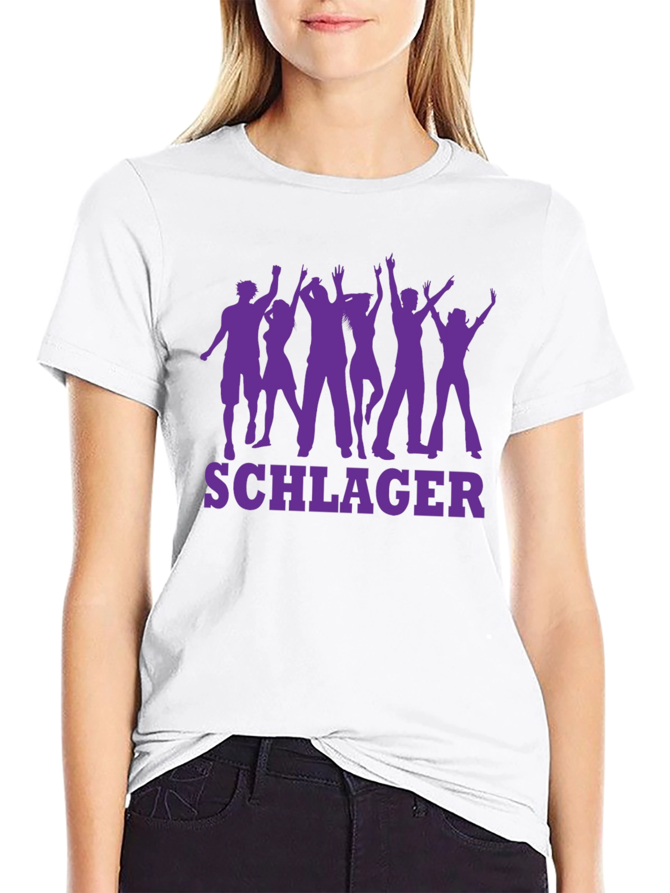 Schlager Party T-Shirt - Retro Music Tee