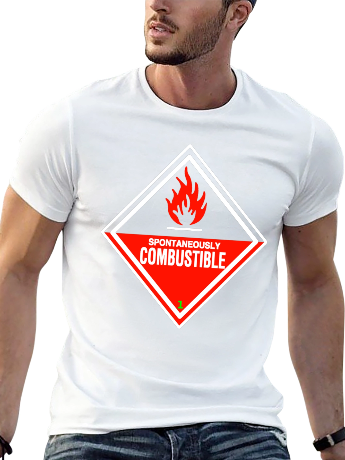 Spontaneously Combustible Graphic T-Shirt