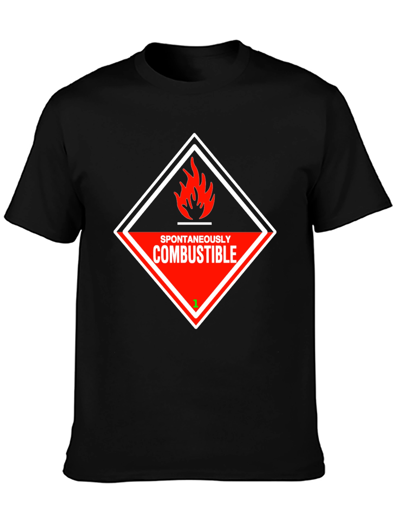 Spontaneously Combustible Graphic T-Shirt