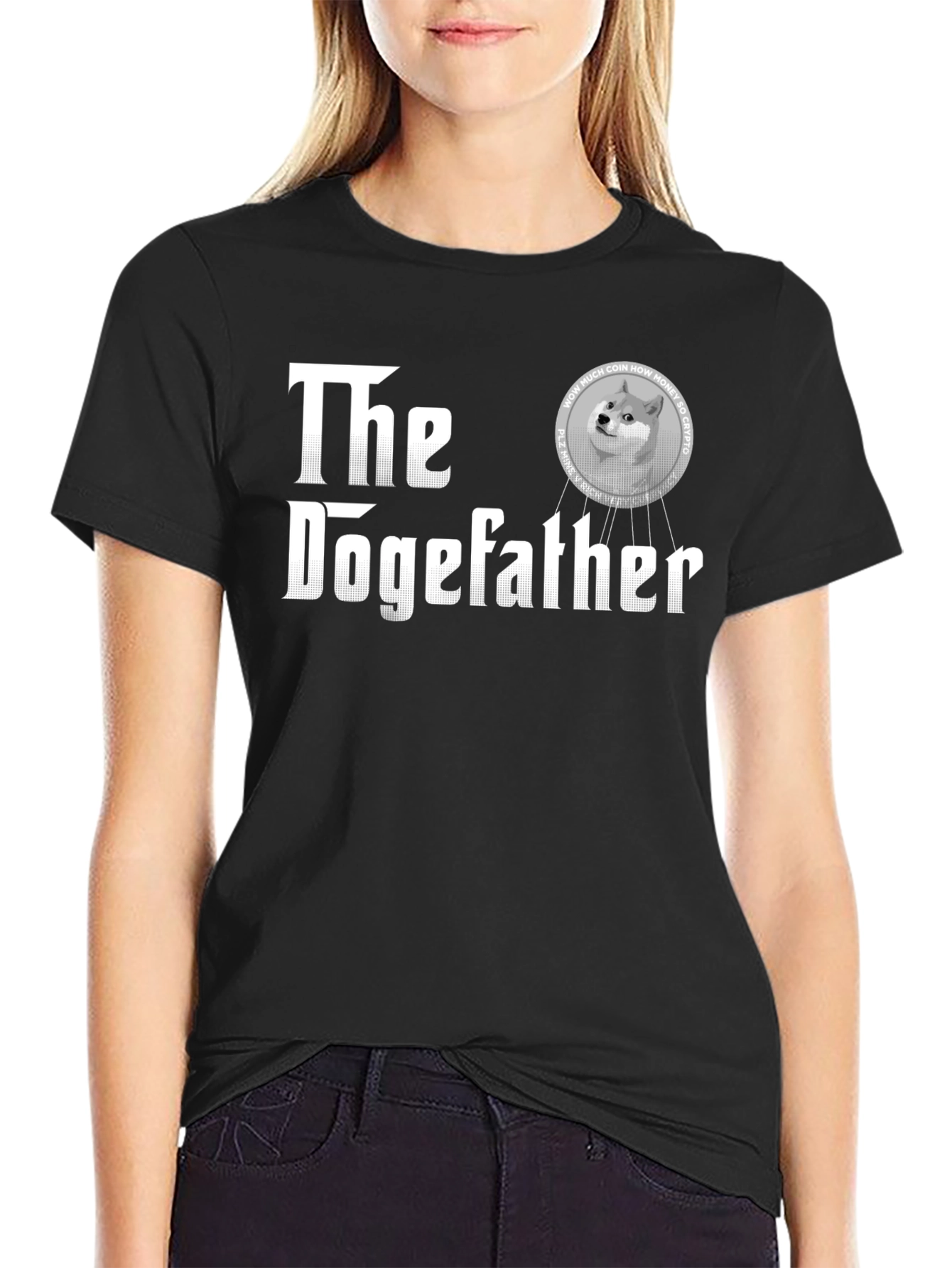 The Dogefather T-Shirt - Crypto Meme Tee