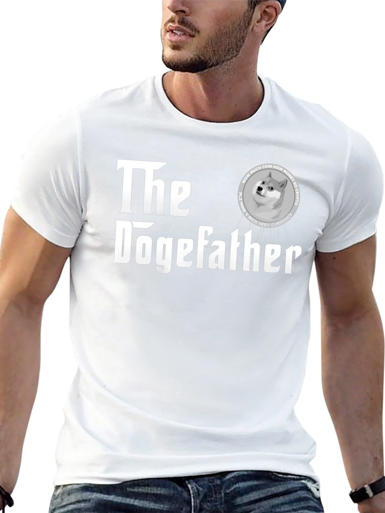 The Dogefather T-Shirt - Crypto Meme Tee