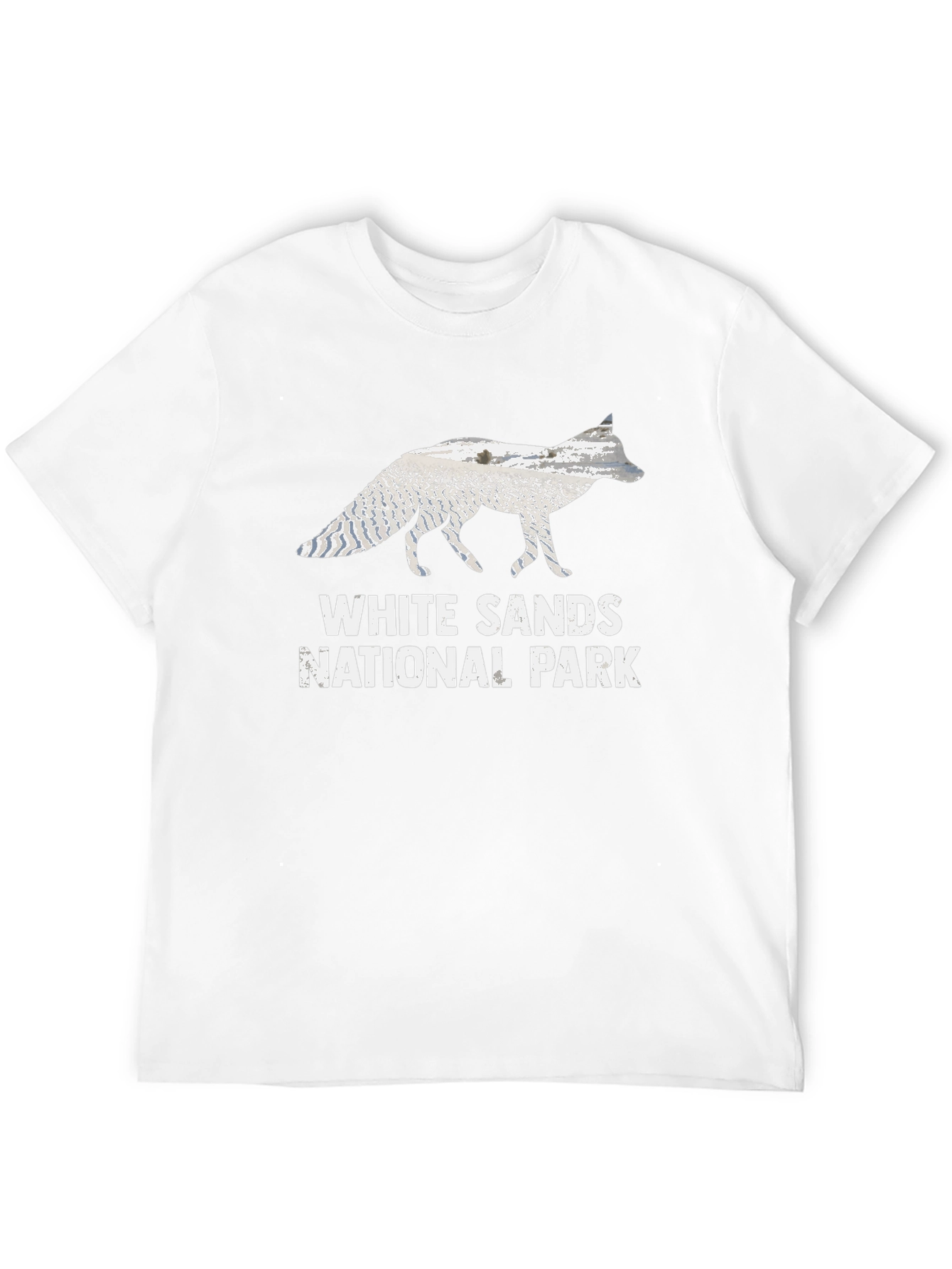 White Sands National Park Fox Graphic Tee