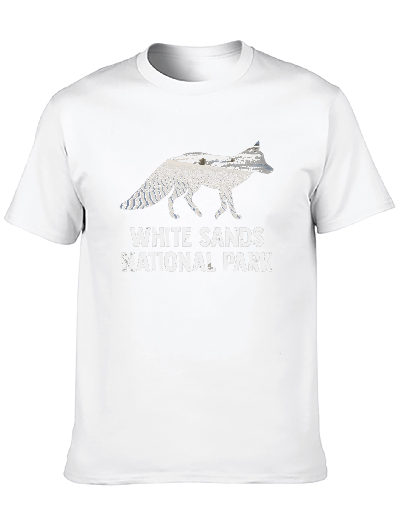 White Sands National Park Fox Graphic Tee