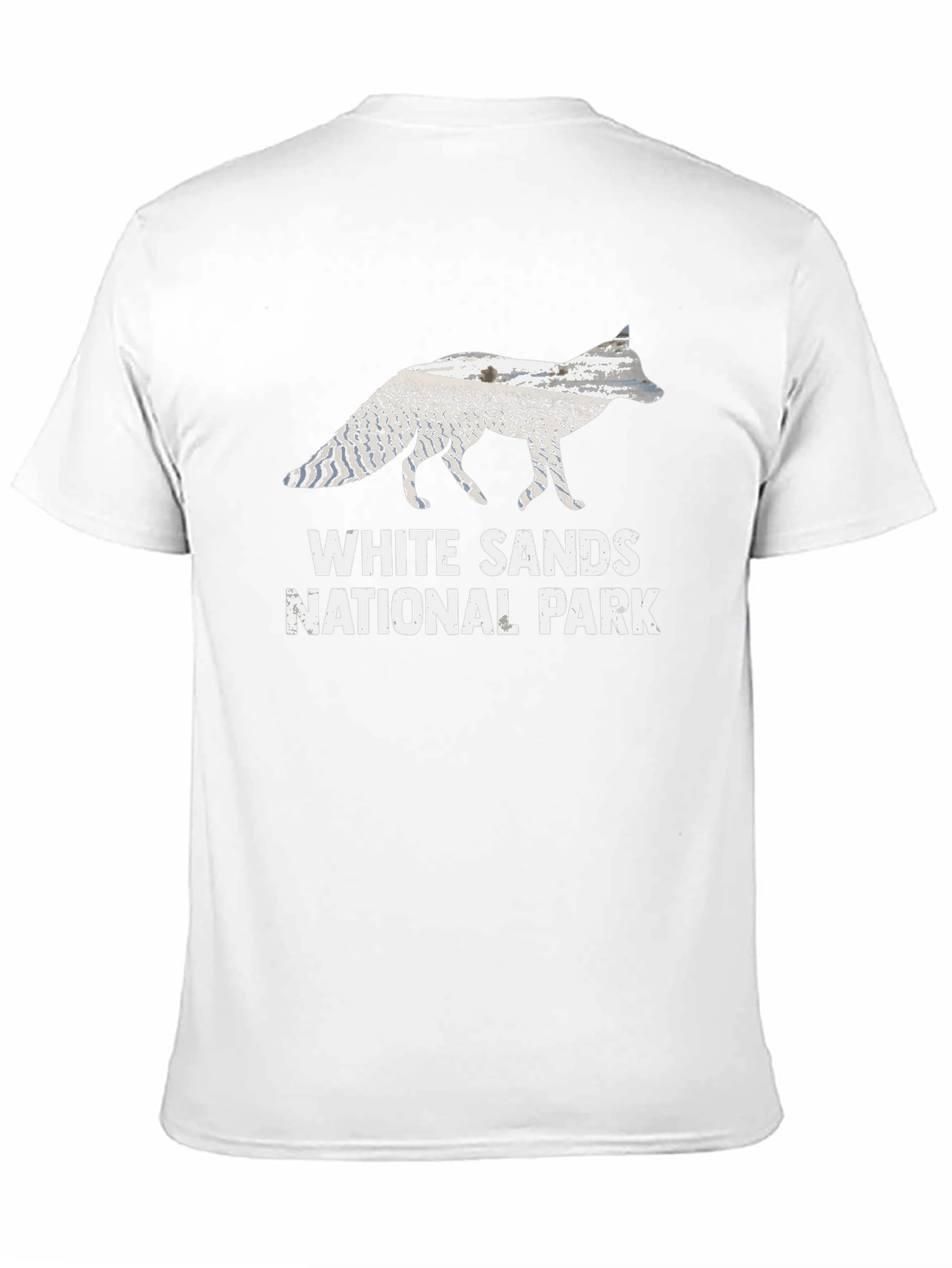 White Sands National Park Fox Graphic Tee