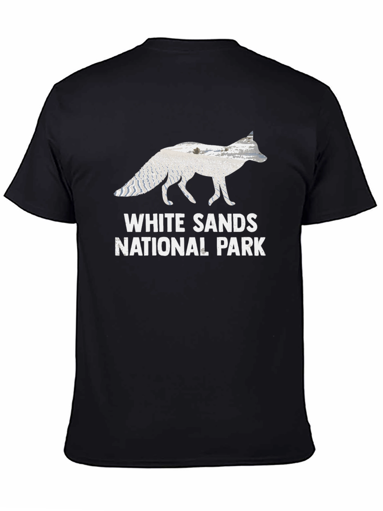 White Sands National Park Fox Graphic Tee