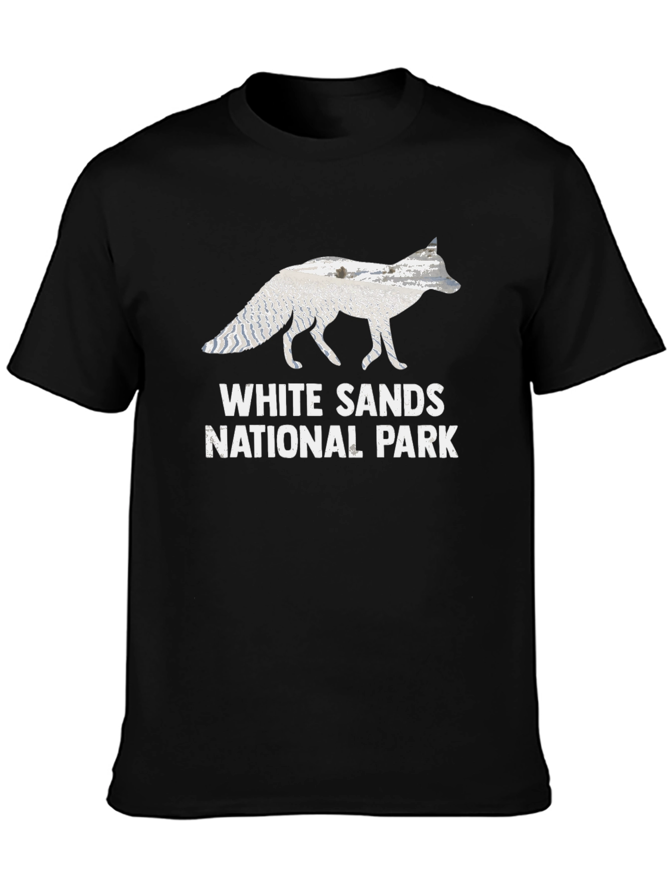 White Sands National Park Fox Graphic Tee