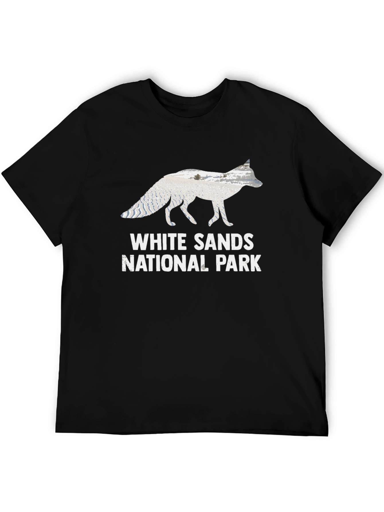 White Sands National Park Fox Graphic Tee