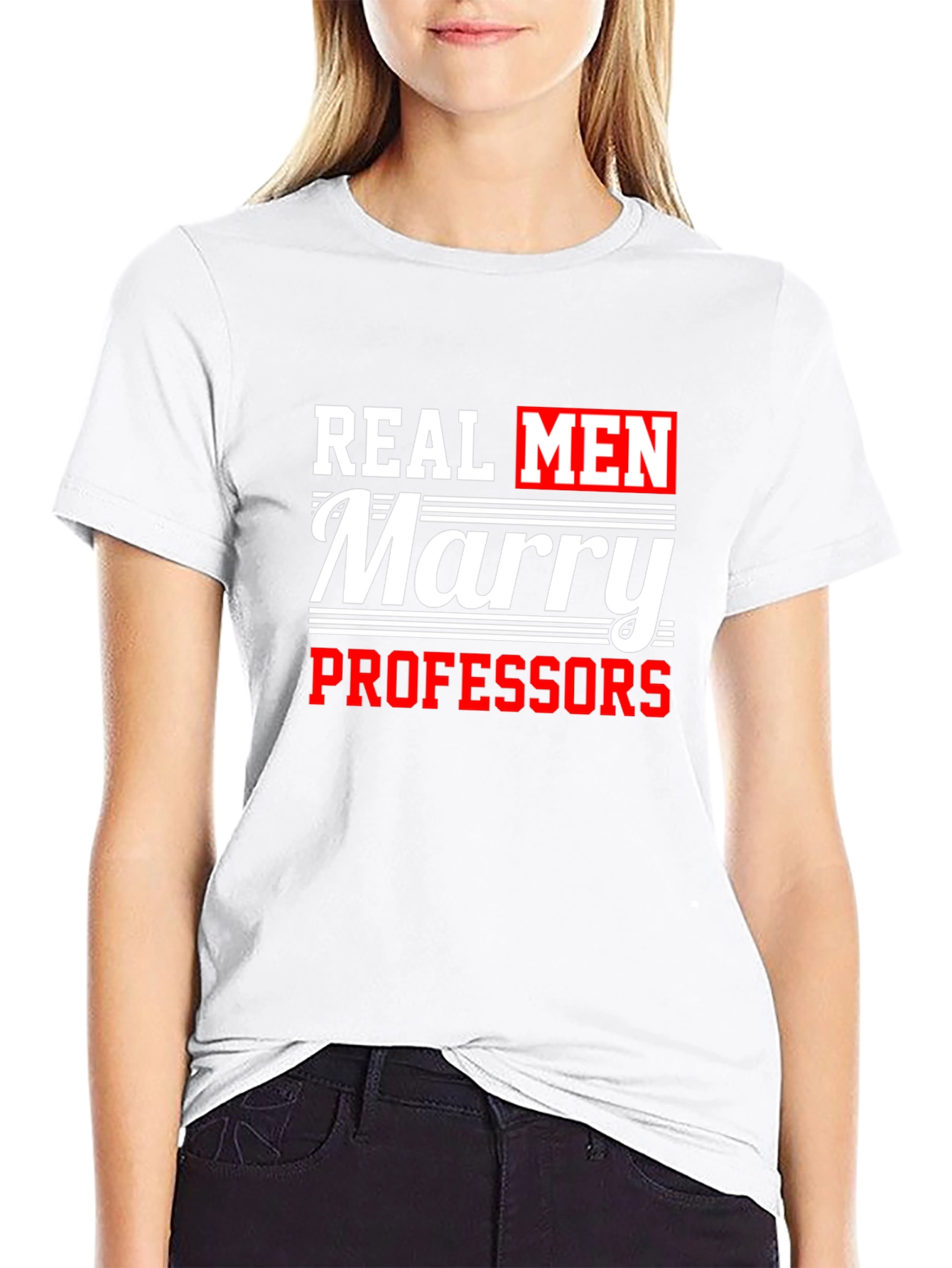 Real Men Marry Professors T-Shirt