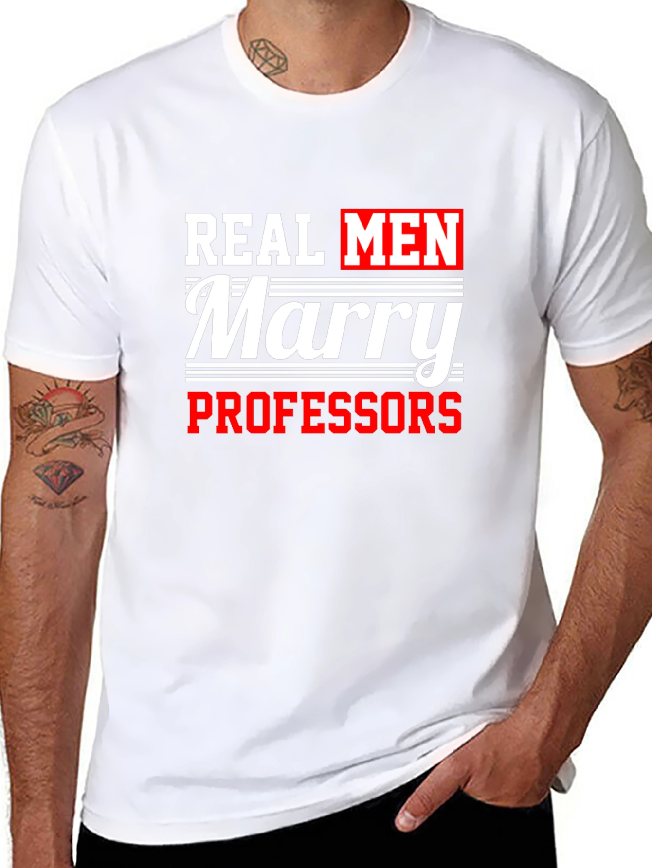 Real Men Marry Professors T-Shirt