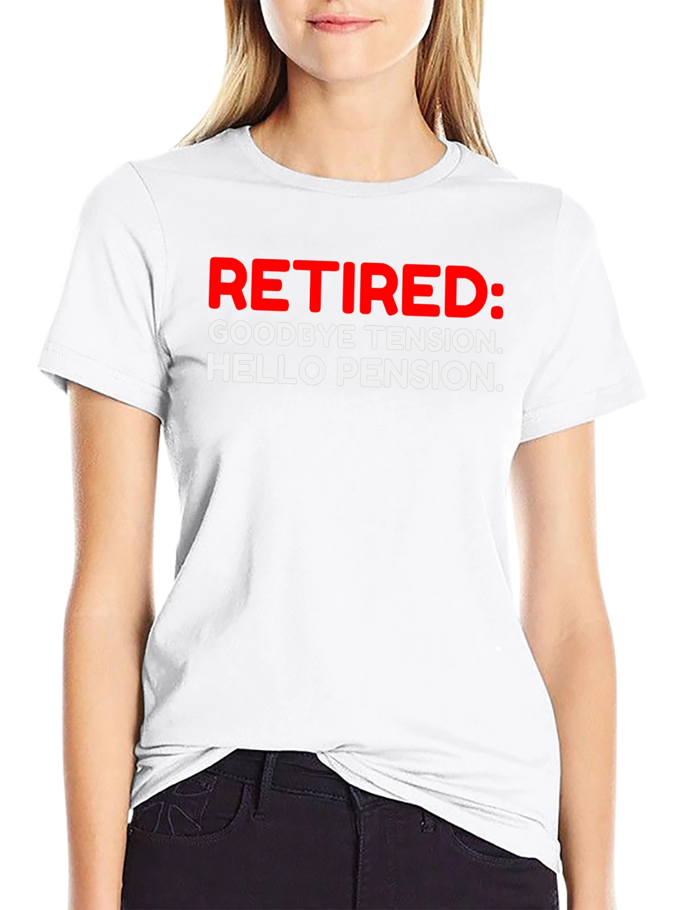 Retired: Goodbye Tension Hello Pension T-Shirt