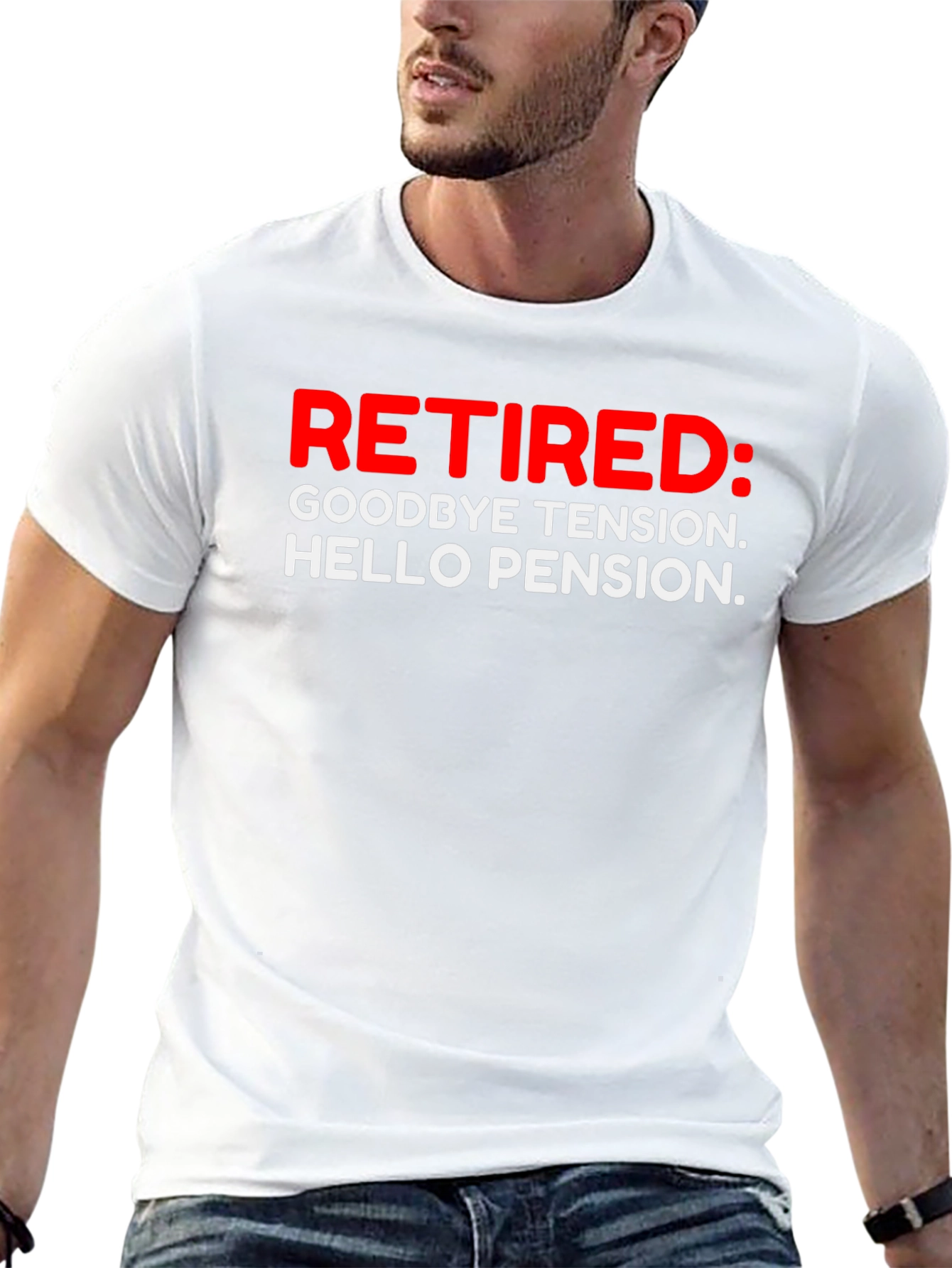Retired: Goodbye Tension Hello Pension T-Shirt