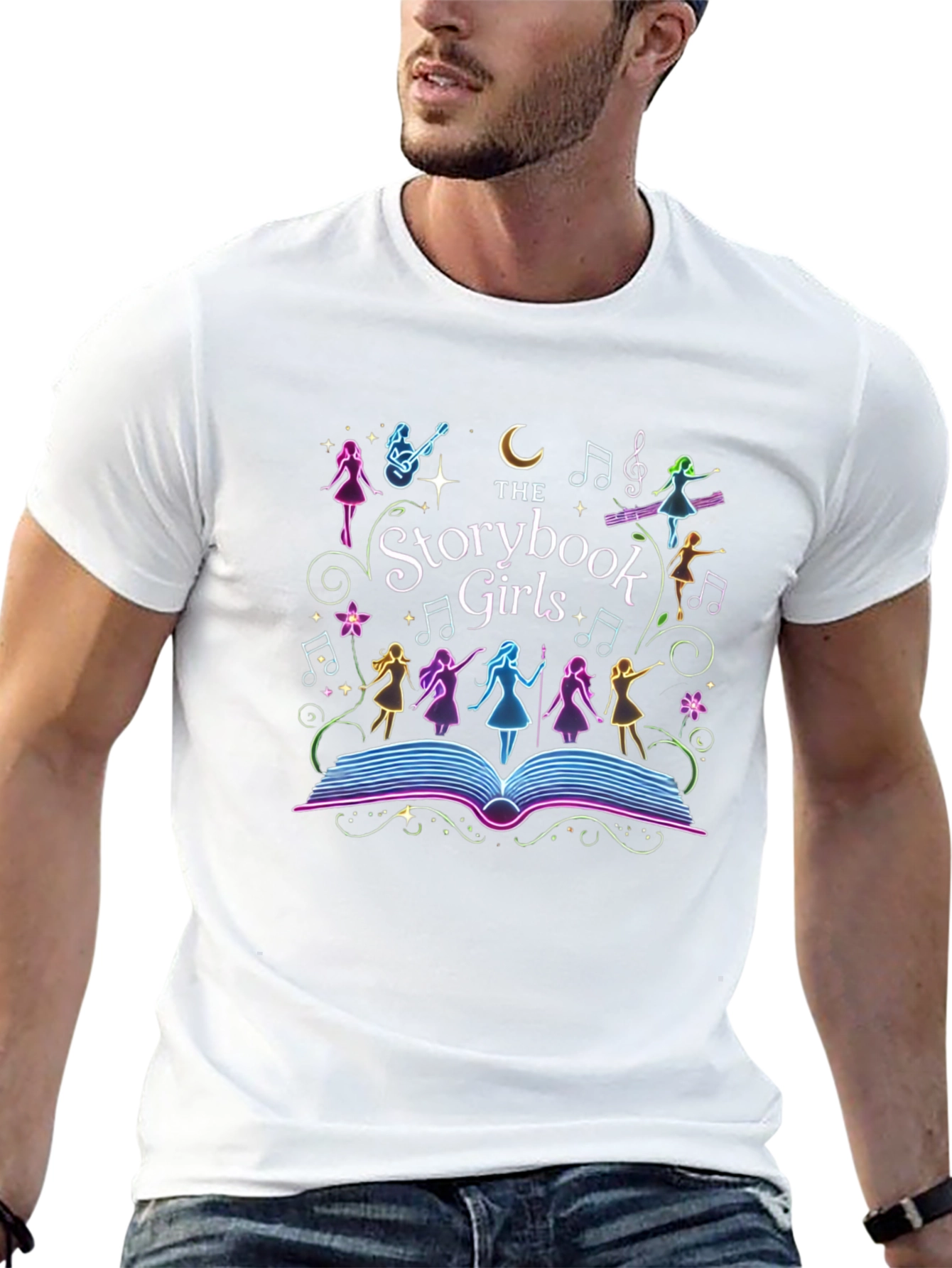 Storybook Girls Black T-Shirt