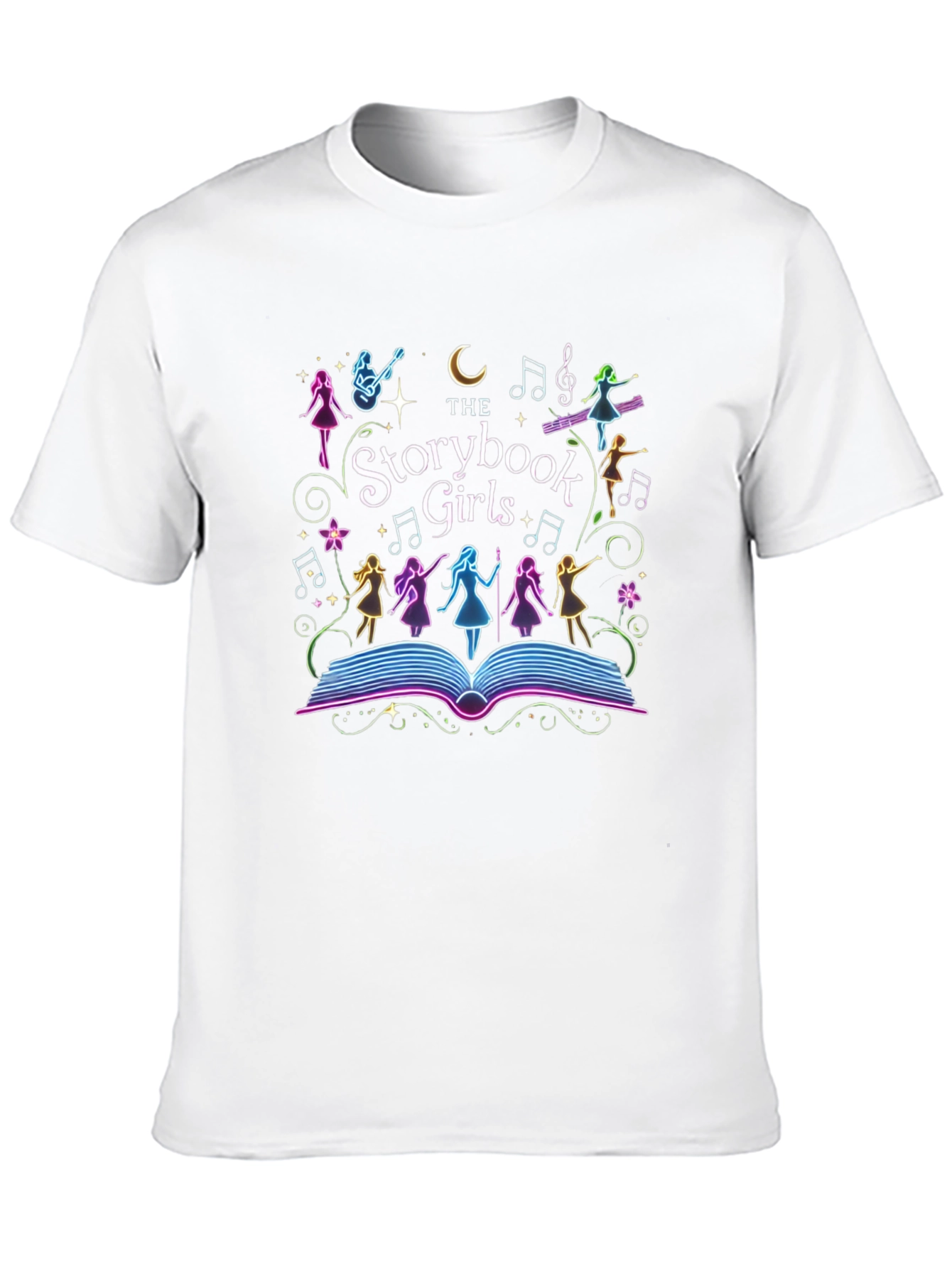 Storybook Girls Black T-Shirt