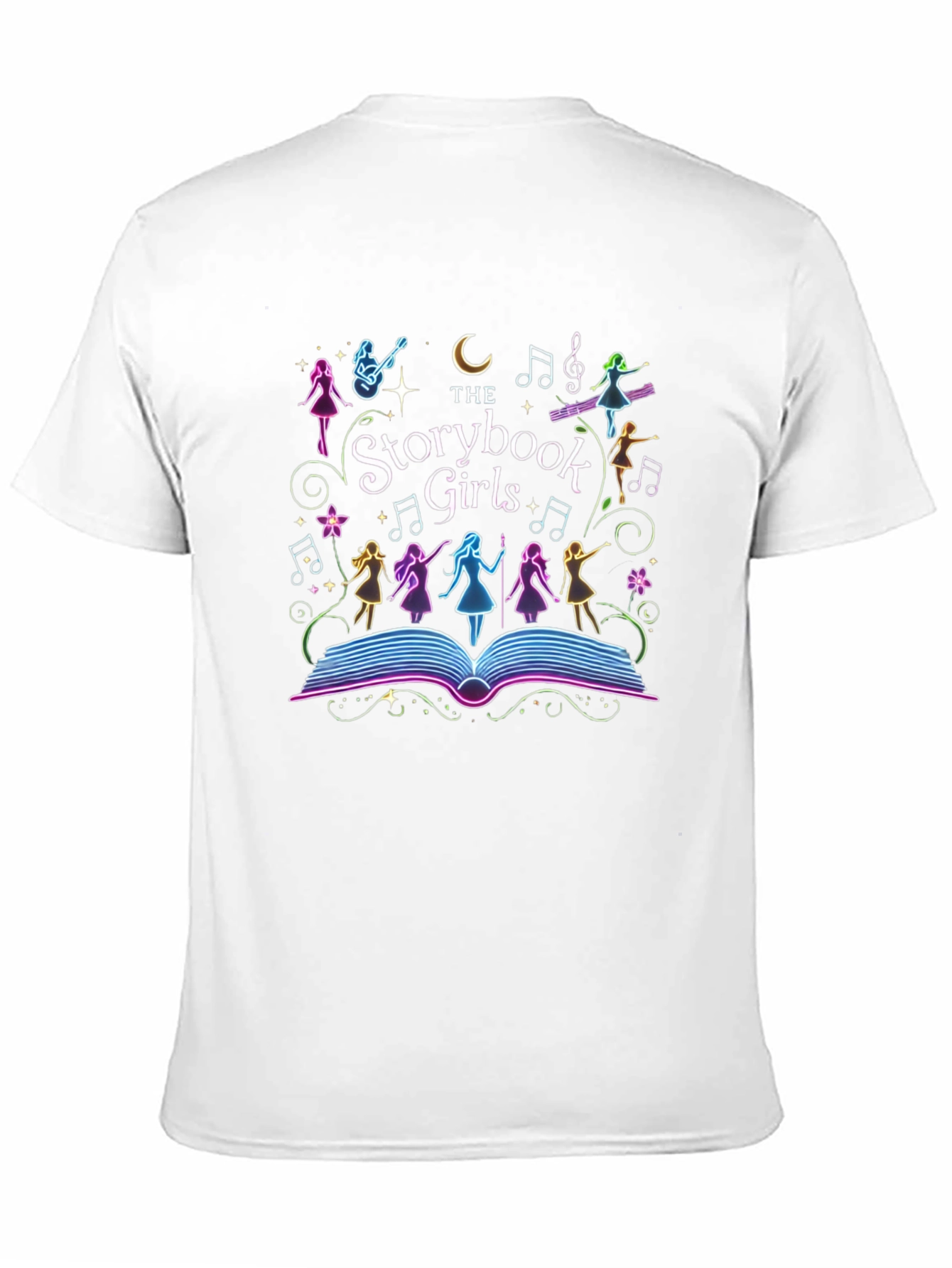 Storybook Girls Black T-Shirt
