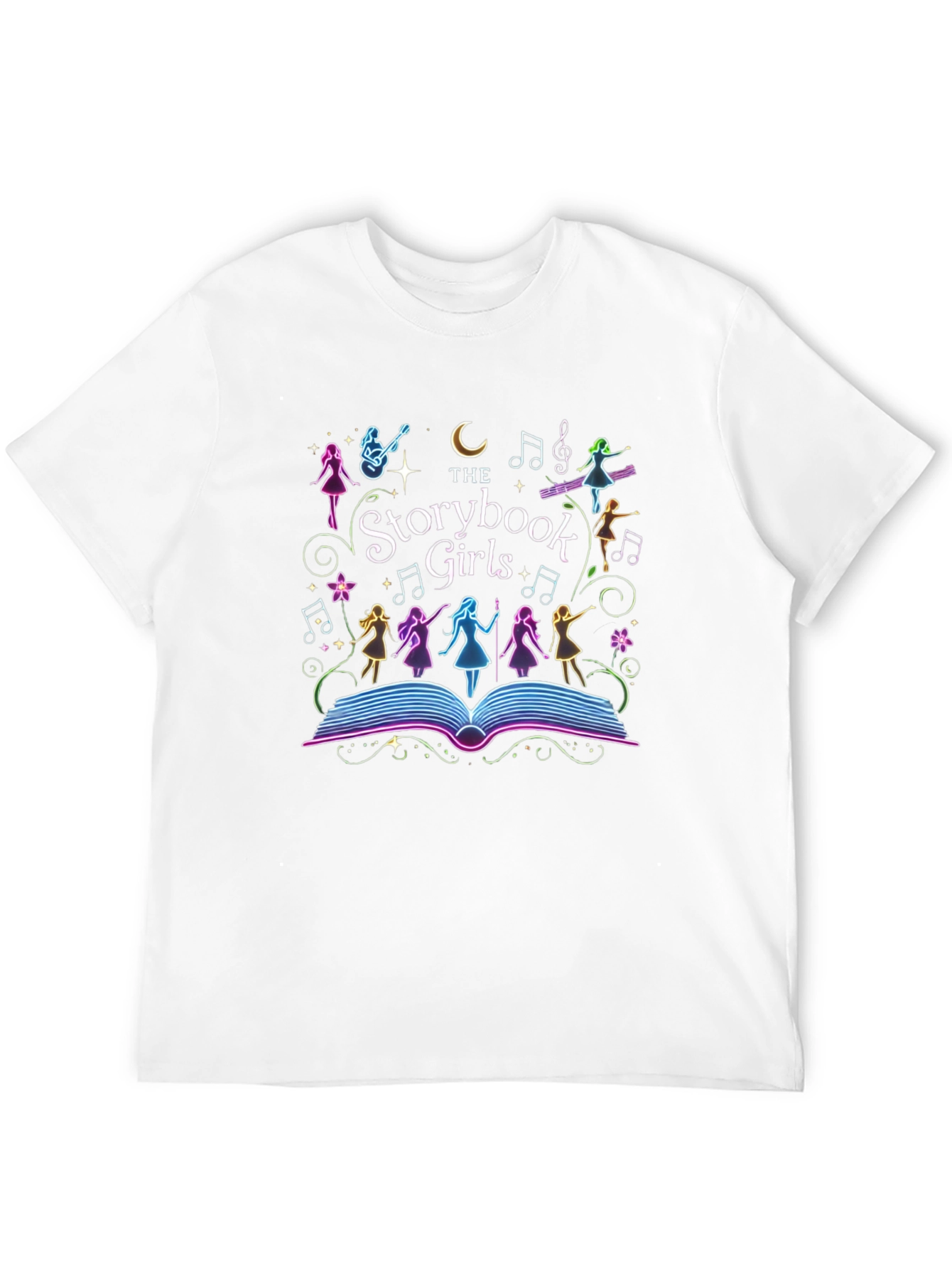 Storybook Girls Black T-Shirt