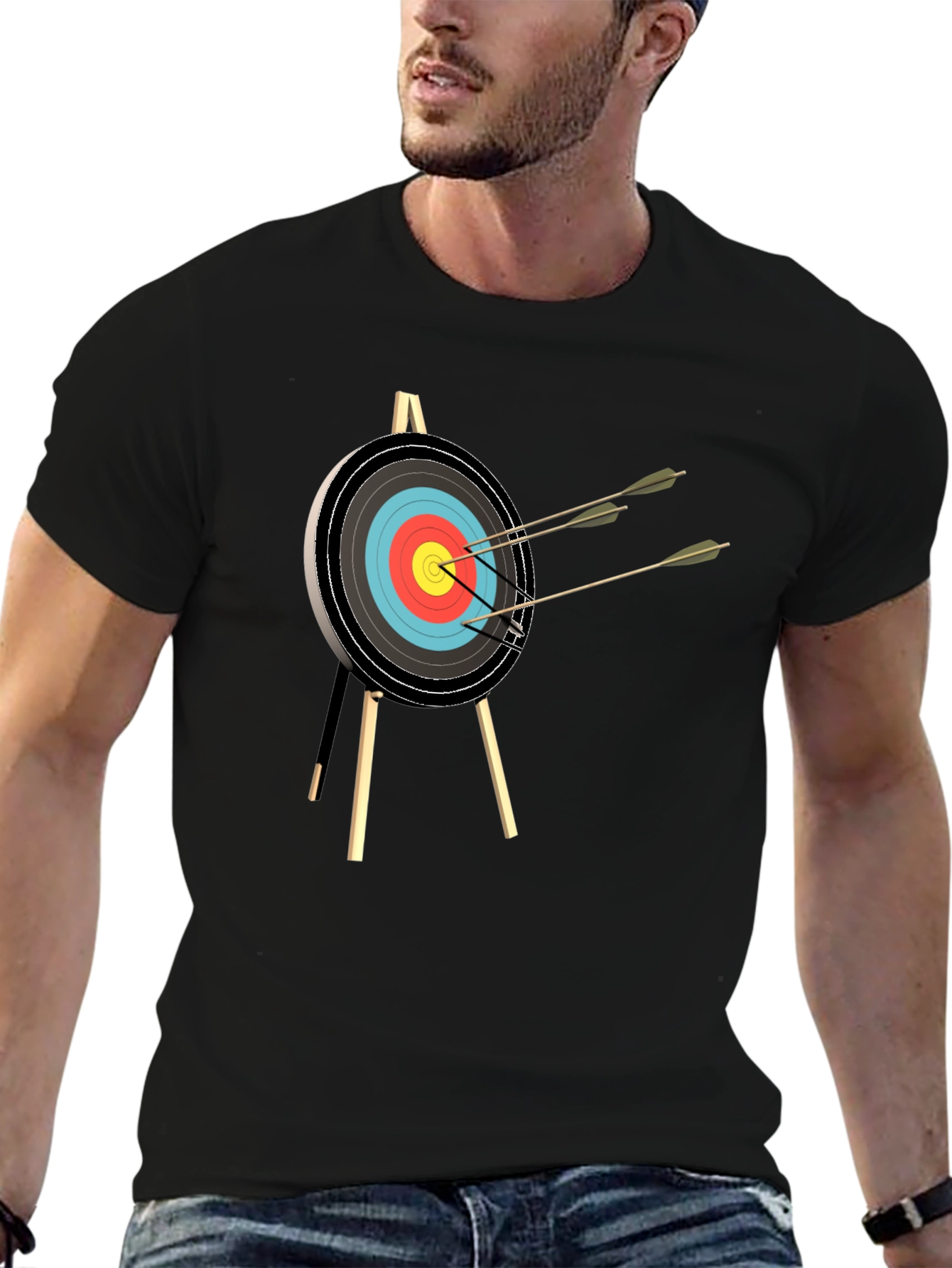 Archery Target T-Shirt - Bullseye Tee